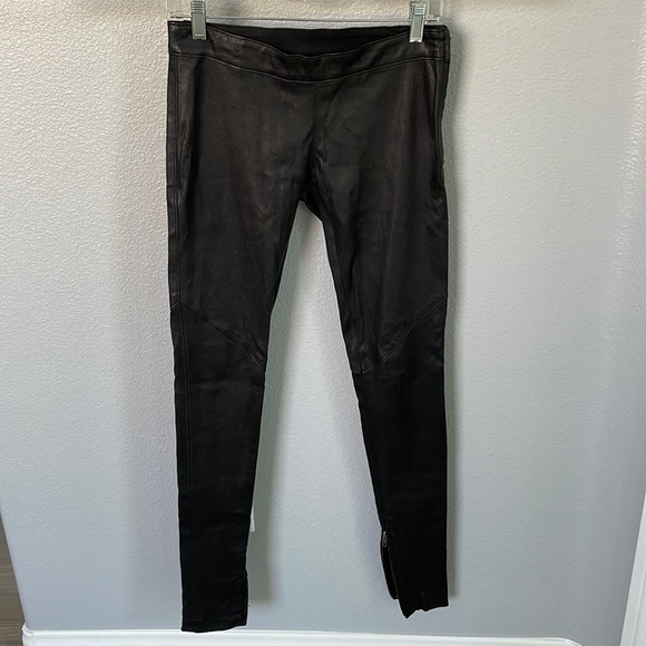 Mason - 100% Stretch Lambskin Legging Pants - Picture 1 of 9